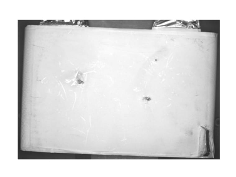 Cell surface contamination and indentation